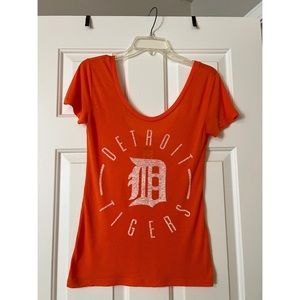 Victoria’s Secret PINK Orange Detroit Tigers T-Shirt